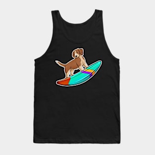 Surfing Beagle Dog Tank Top